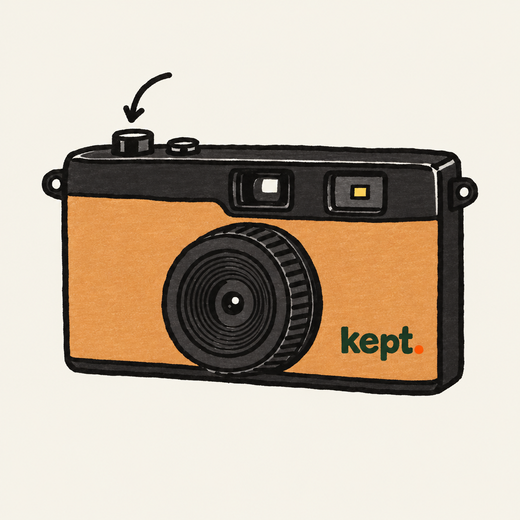 Sketch: press the power button